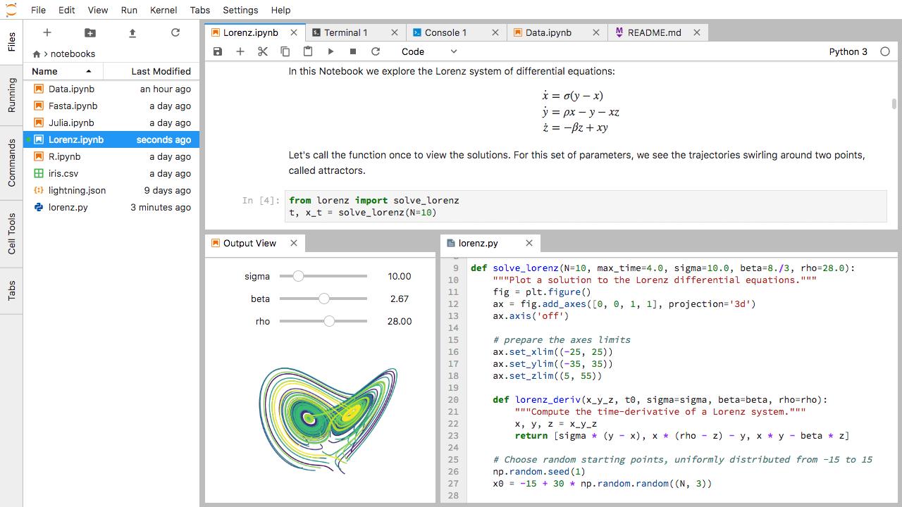 jupyterlab - cell color